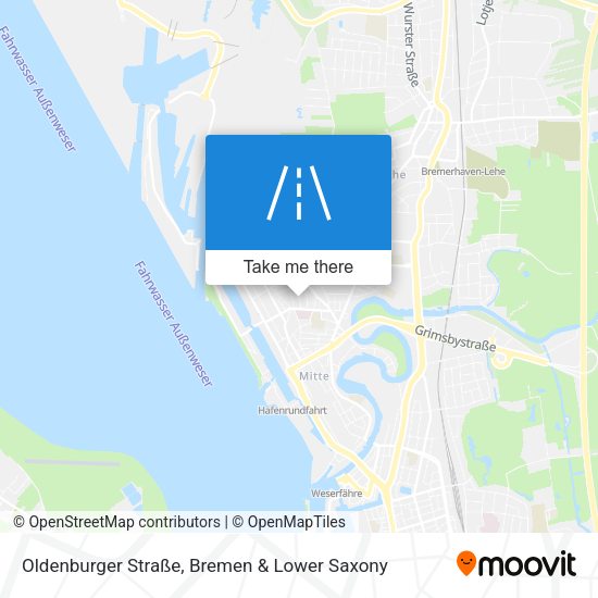 Oldenburger Straße map