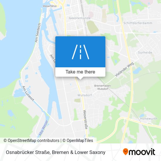 Osnabrücker Straße map