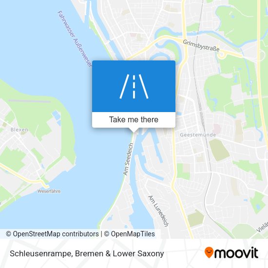 Schleusenrampe map