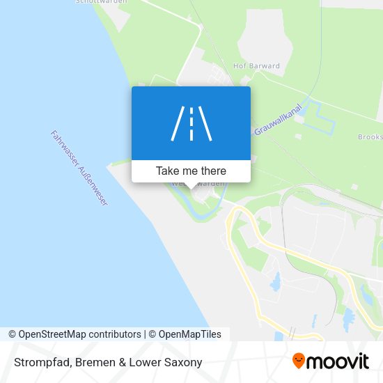 Strompfad map