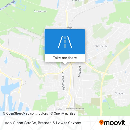 Von-Glahn-Straße map