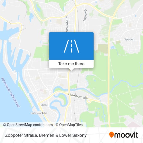 Zoppoter Straße map