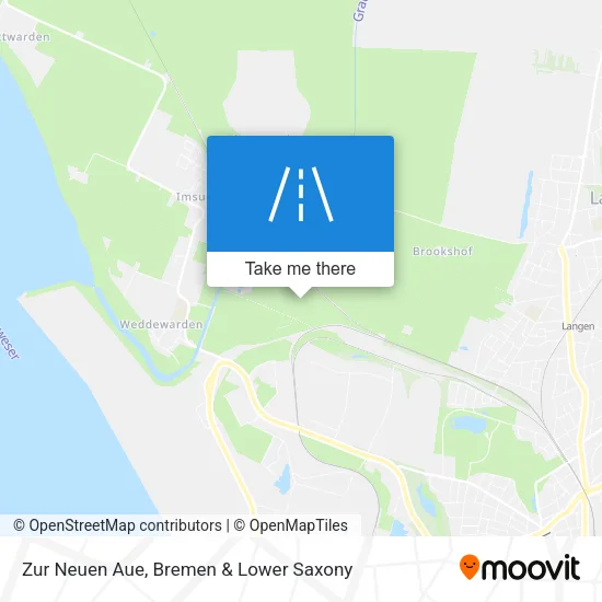 Карта Zur Neuen Aue
