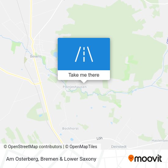 Am Osterberg map
