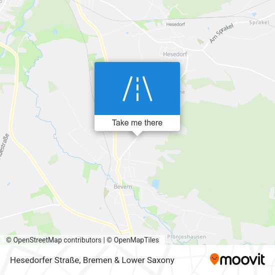 Hesedorfer Straße map