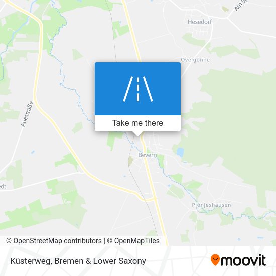 Küsterweg map