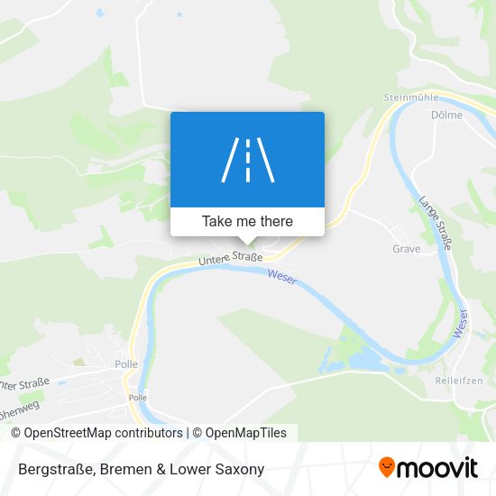 Bergstraße map