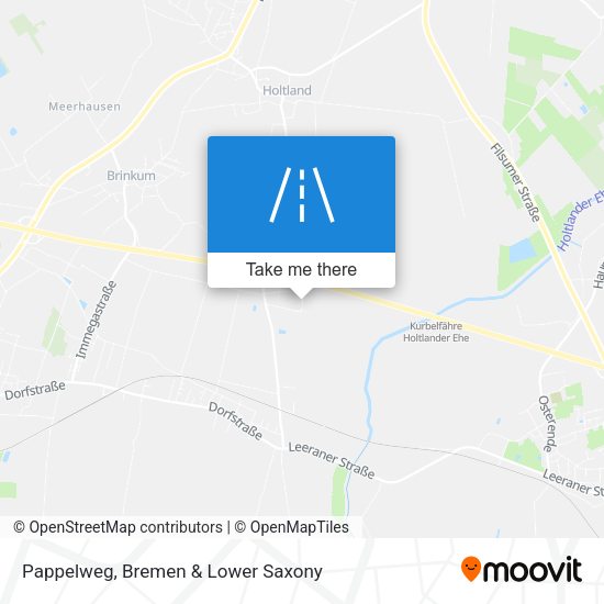 Pappelweg map