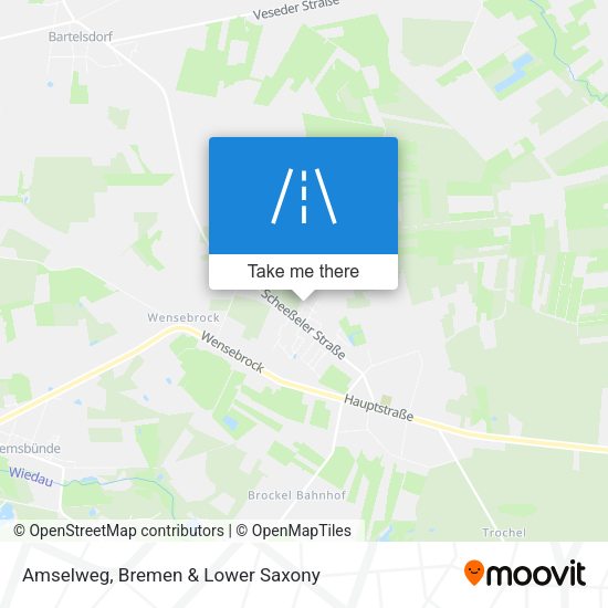 Amselweg map