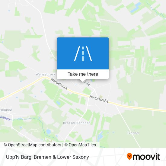 Upp'N Barg map