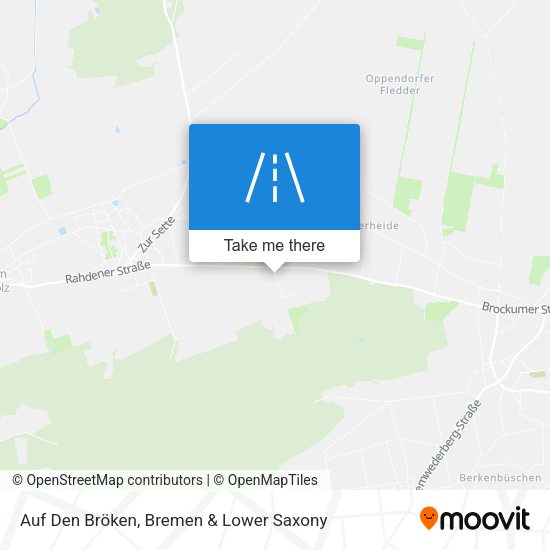 Auf Den Bröken map