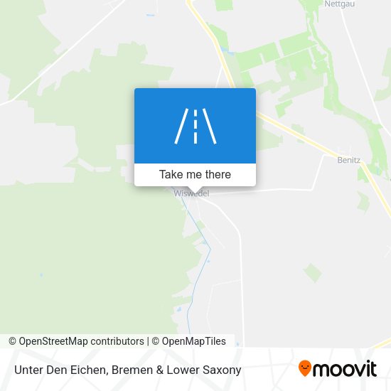 Unter Den Eichen map