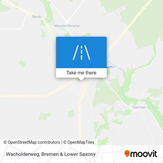 Wacholderweg map