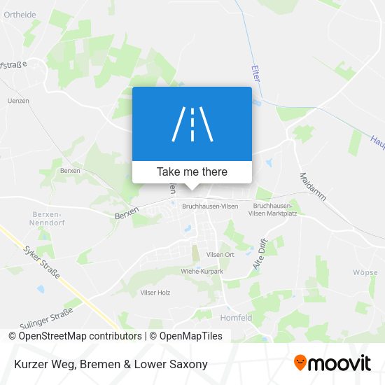 Kurzer Weg map