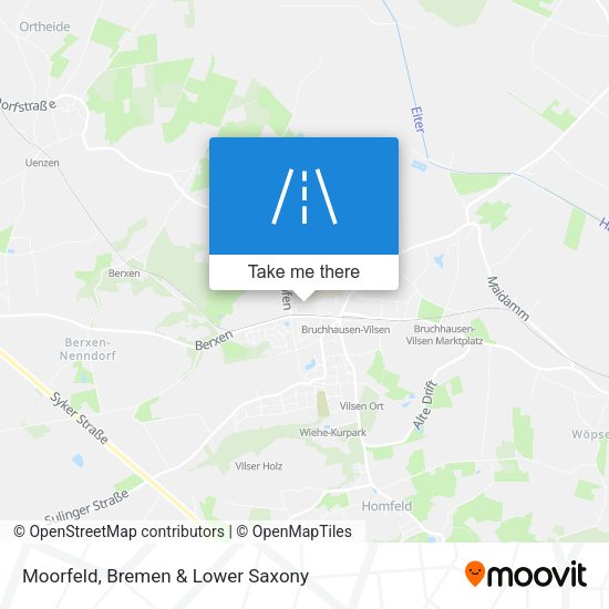 Moorfeld map