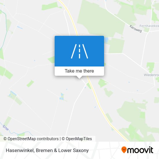 Hasenwinkel map