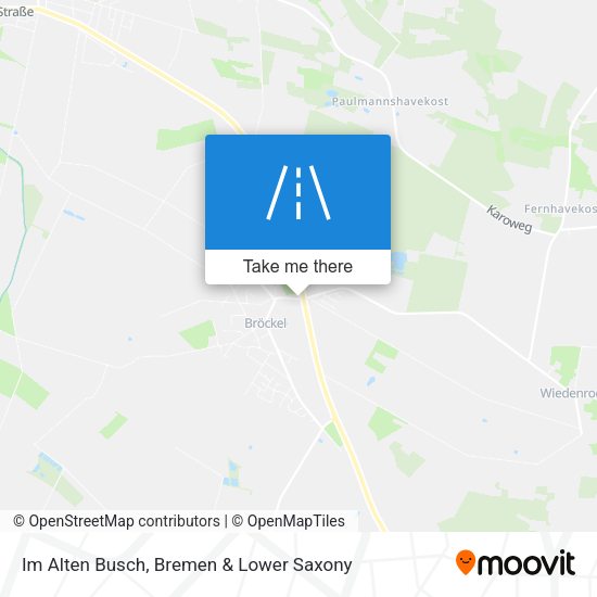 Im Alten Busch map