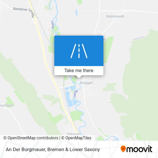 An Der Burgmauer map