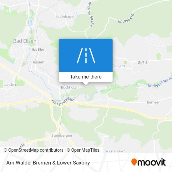 Am Walde map
