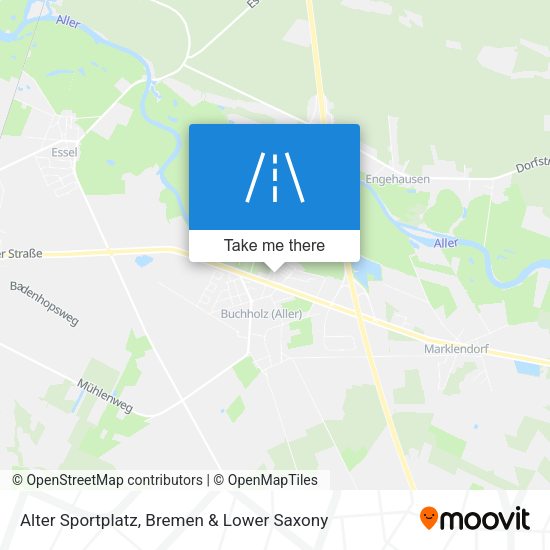 Alter Sportplatz map