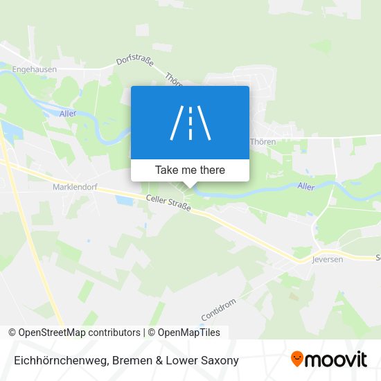 Eichhörnchenweg map