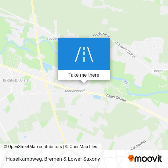 Haselkampweg map