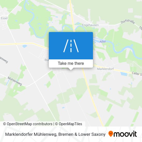 Marklendorfer Mühlenweg map