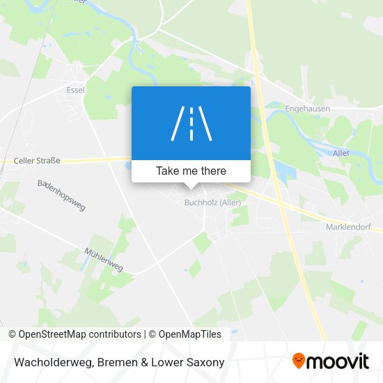 Wacholderweg map
