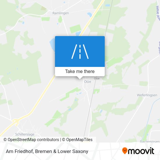Am Friedhof map