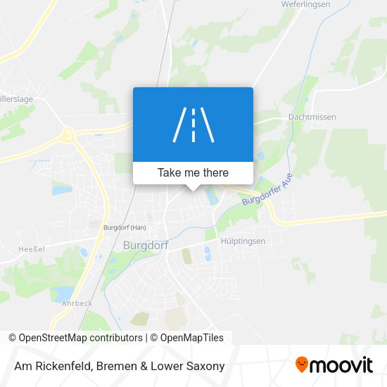 Am Rickenfeld map