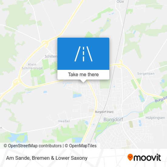 Am Sande map