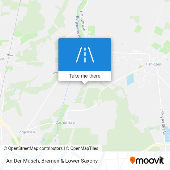 An Der Masch map