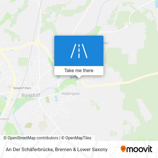An Der Schäferbrücke map