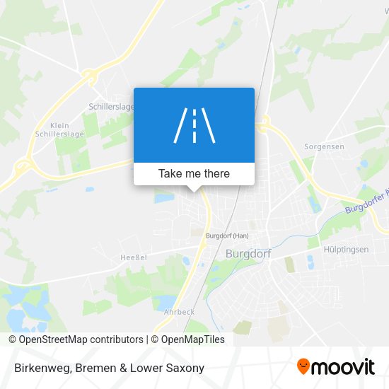 Birkenweg map