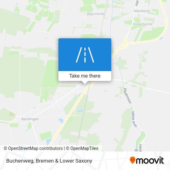 Buchenweg map