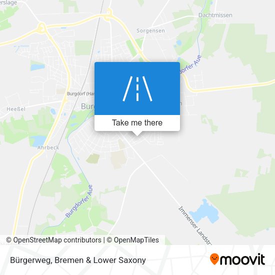 Bürgerweg map