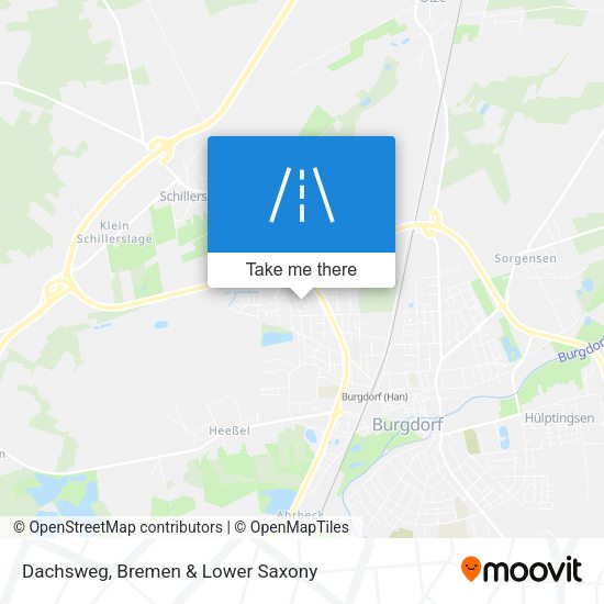 Dachsweg map