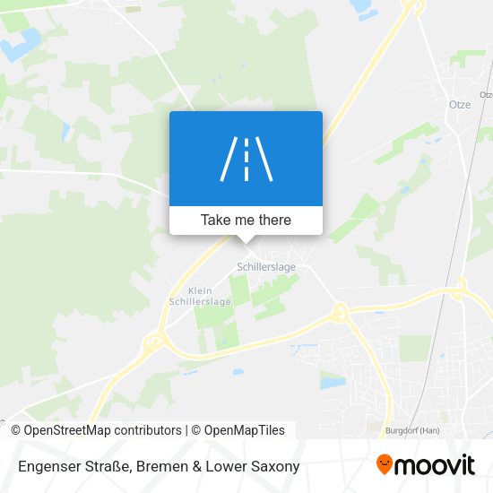 Engenser Straße map