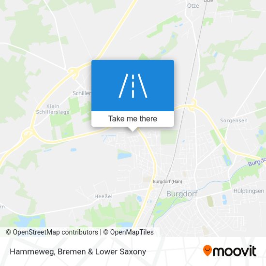 Hammeweg map