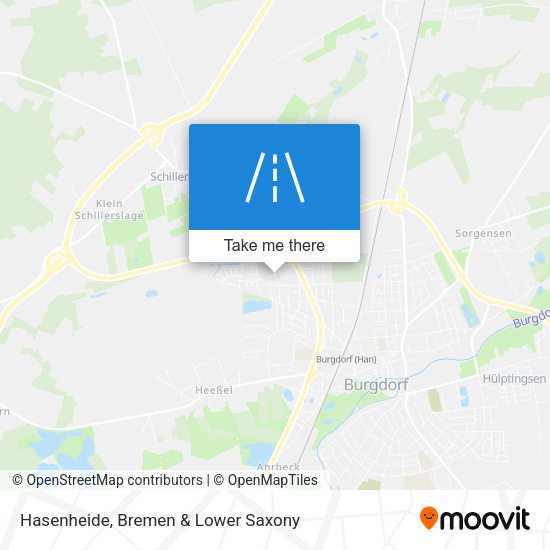 Hasenheide map