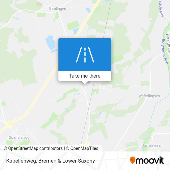 Kapellenweg map