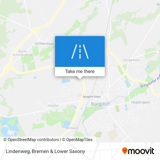 Lindenweg map