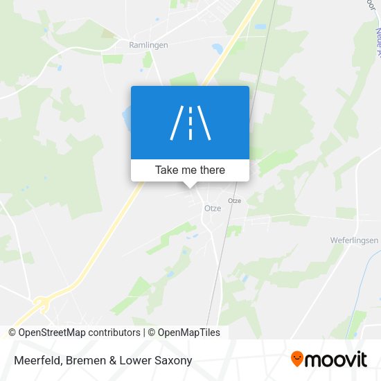 Meerfeld map