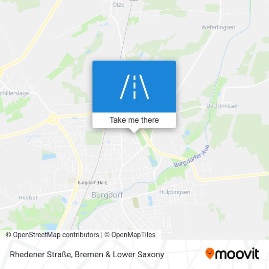 Rhedener Straße map
