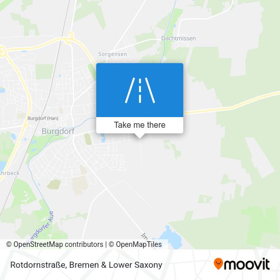 Rotdornstraße map