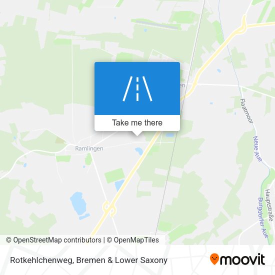 Rotkehlchenweg map