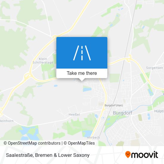 Saalestraße map