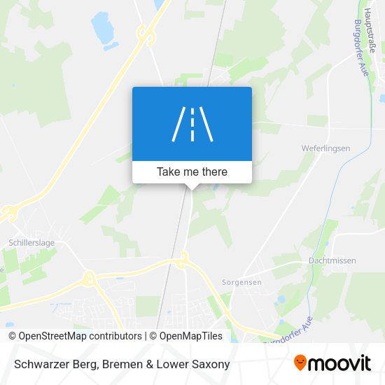 Schwarzer Berg map