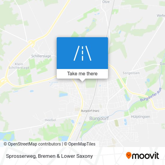 Sprosserweg map