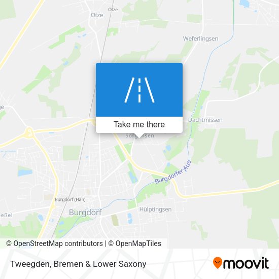 Tweegden map